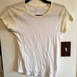 White J. Galt baseball tee